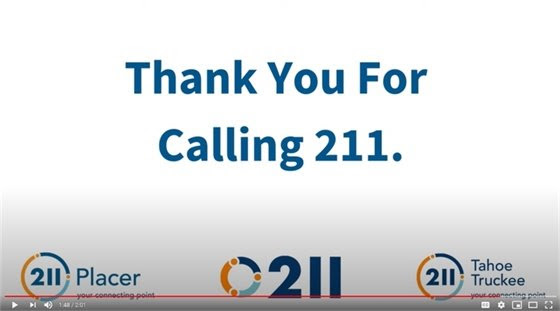 Banner: Thank You for Calling 2-1-1